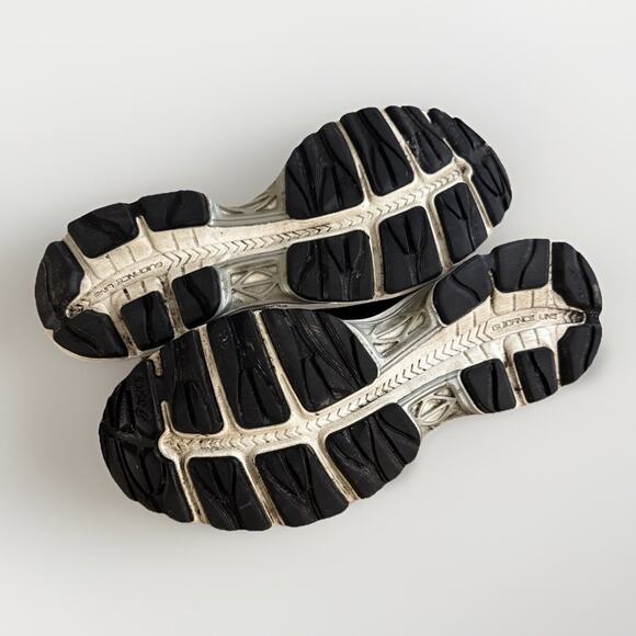 Women's Size 9.5 ASICS Gel Cumulus 17 US Runners Shoes Purple Yellow - Picture 10 of 10